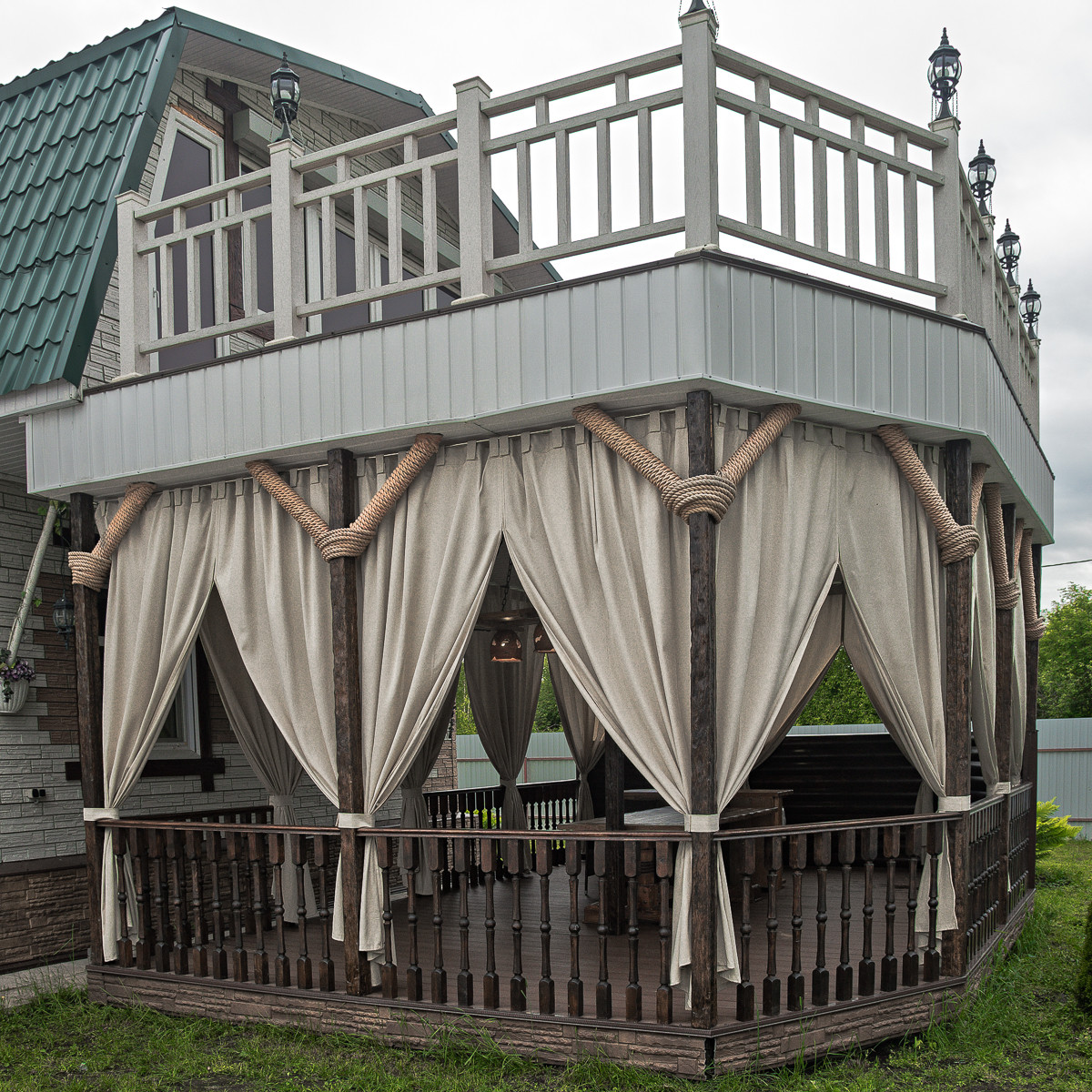 Обложка проекта: Уличные шторы на веранду