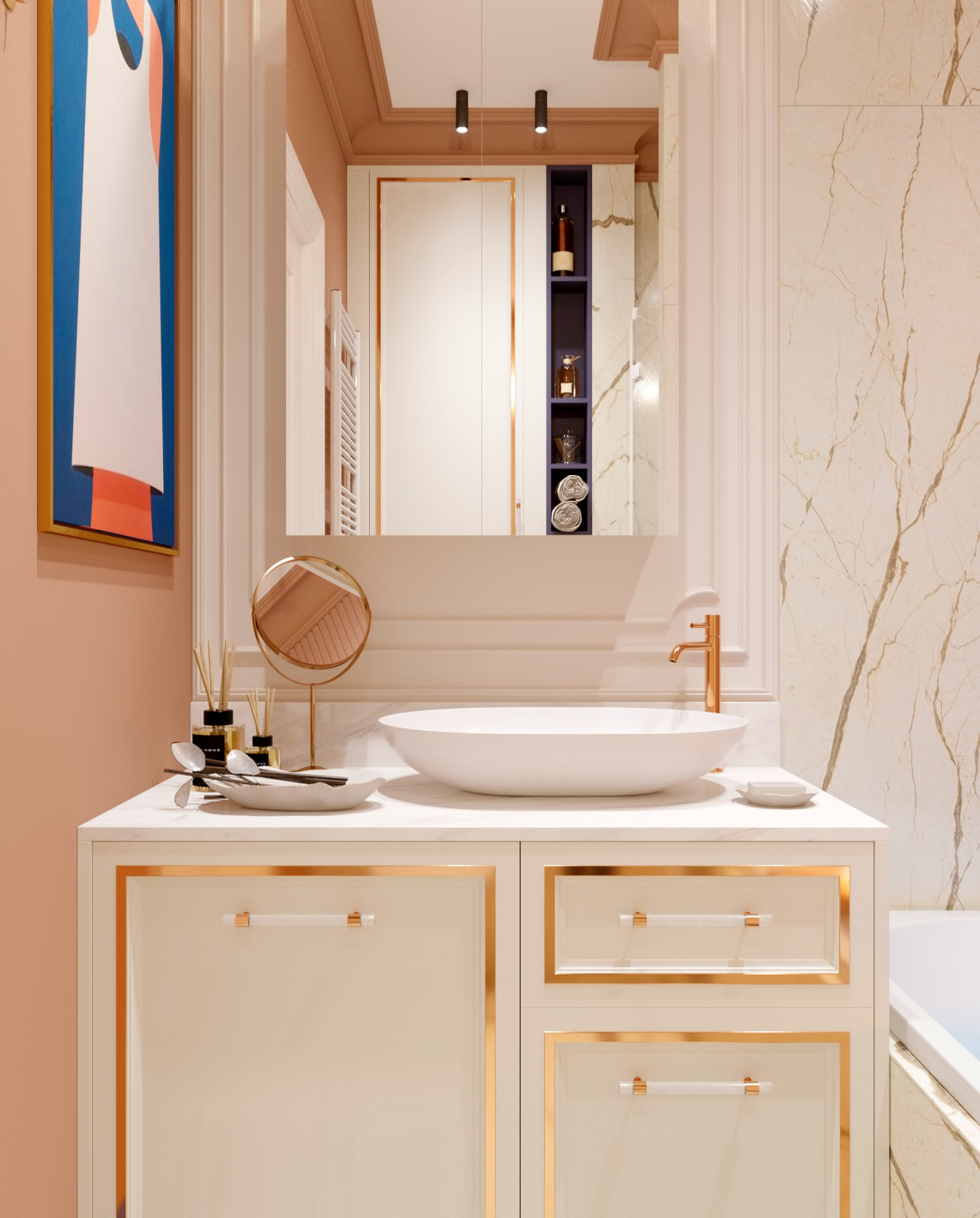 Белая Московская сталинка