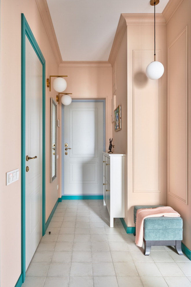 Двухкомнатная квартира с ярким дизайном 65 м2