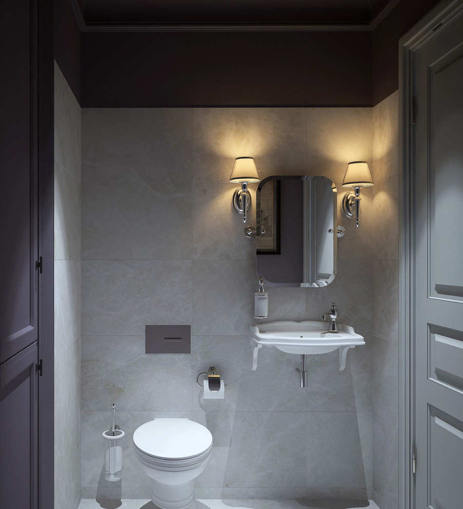 Marsala and Marble Интерьер квартиры для семьи с двумя дочками.