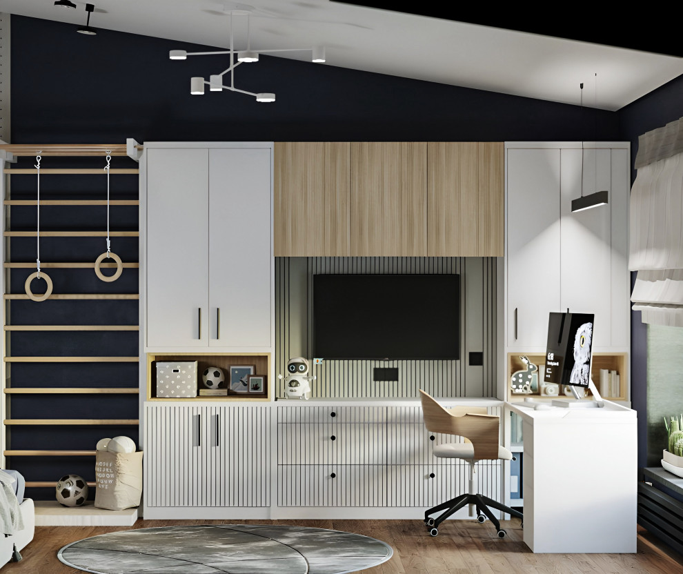 Обложка проекта: Детская в частном доме в Огуднево