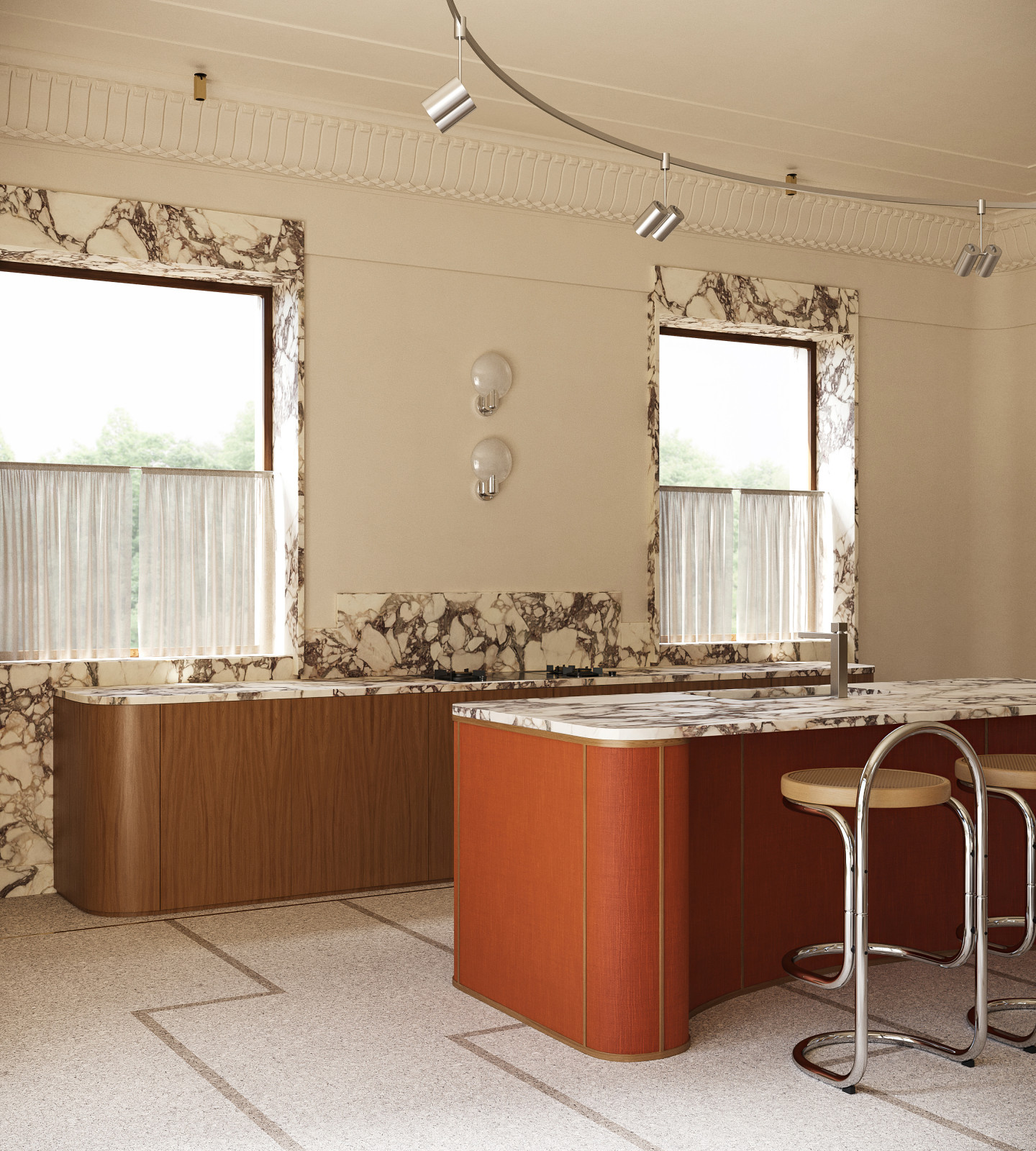 Москва. Роскошная городская усадьба.