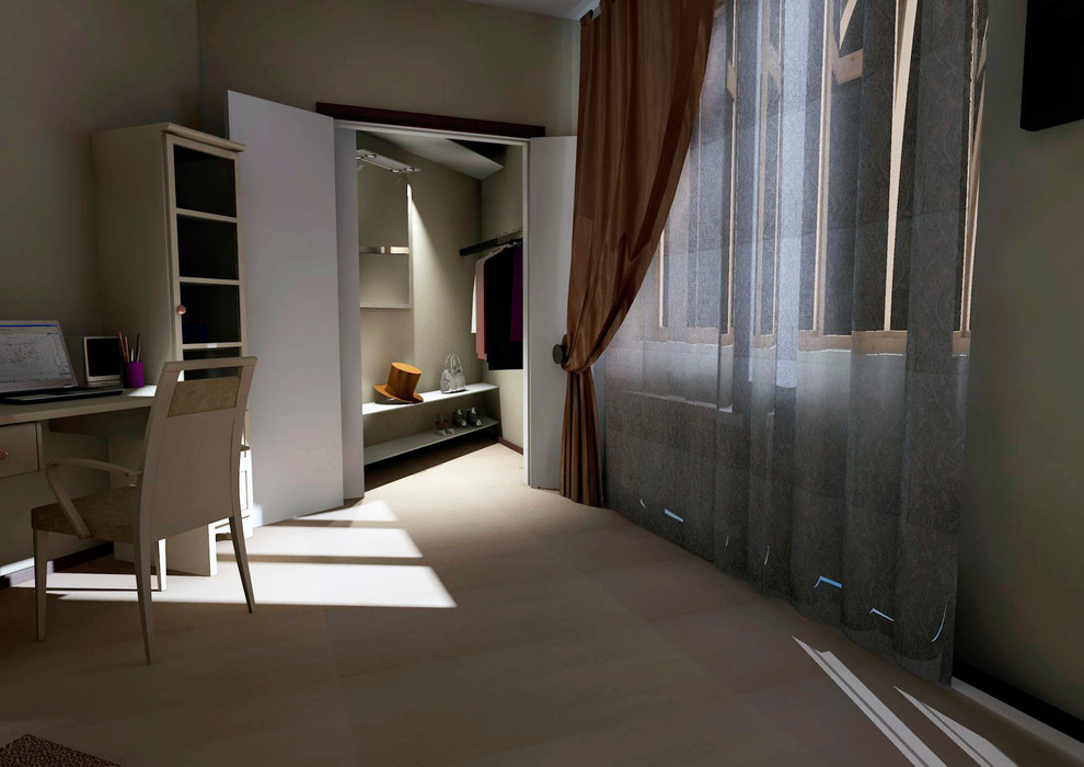 Проект квартиры с нестандартной планировкой 60кв.м