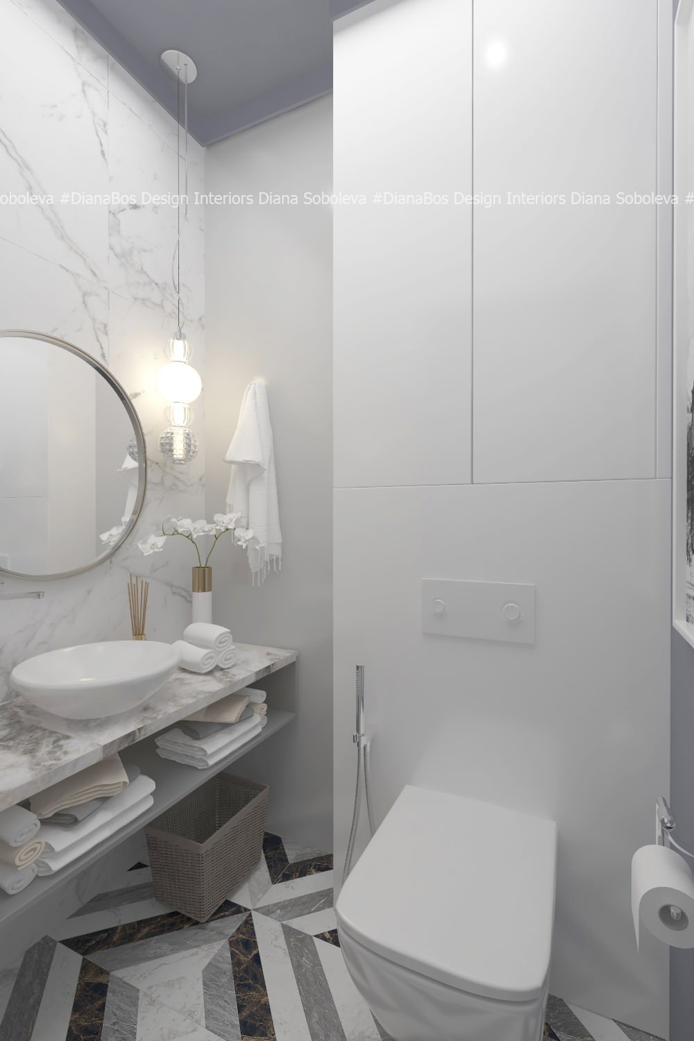 Пространство гостевого санузла