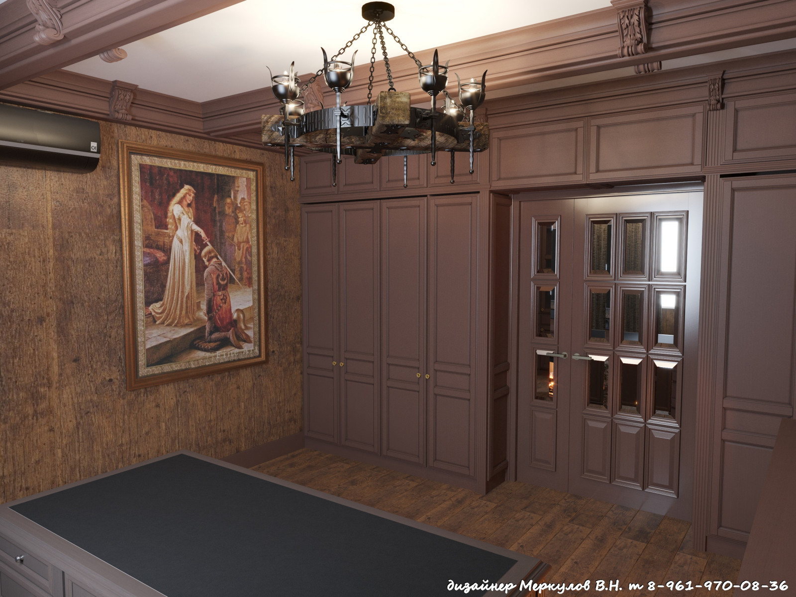 Дизайн проект кабинета №2