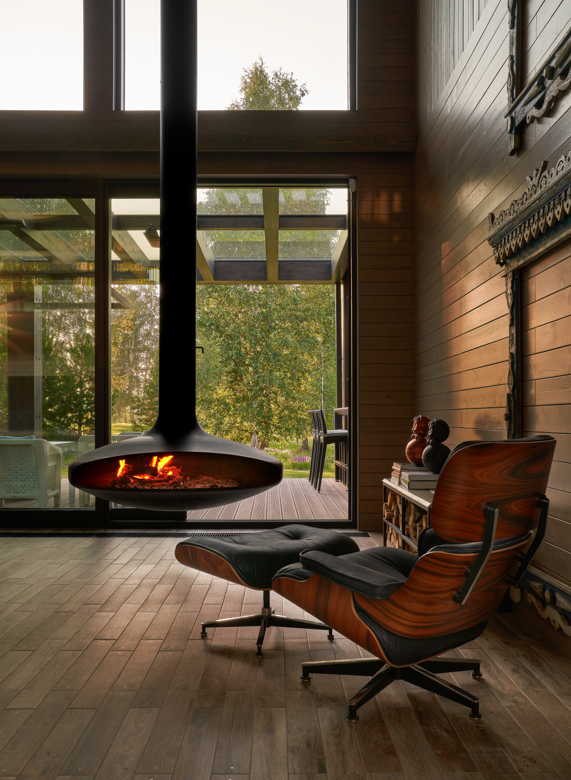 дом на гольф поле