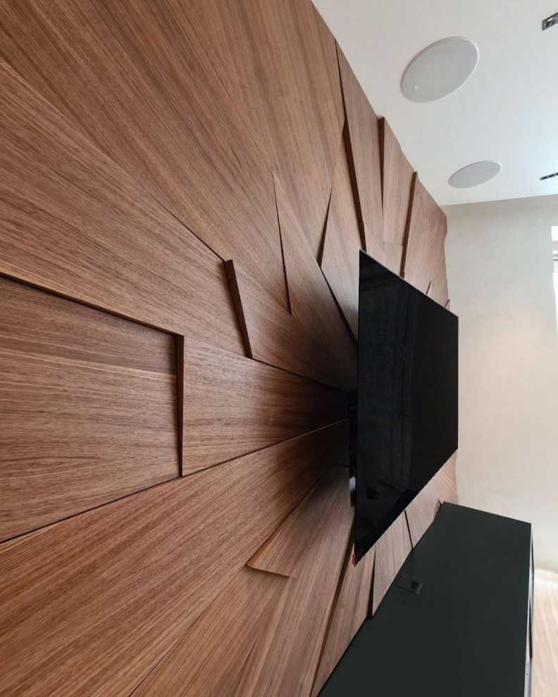 Декоративные панели из ценных пород древесины для стен и потолков