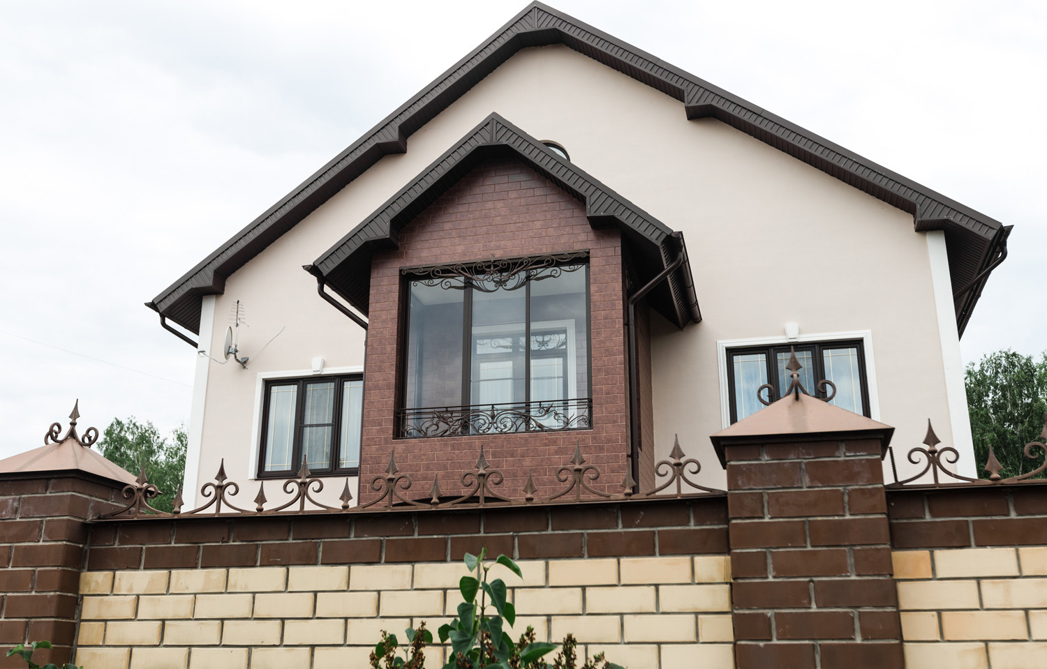 Экстерьер загородного дома