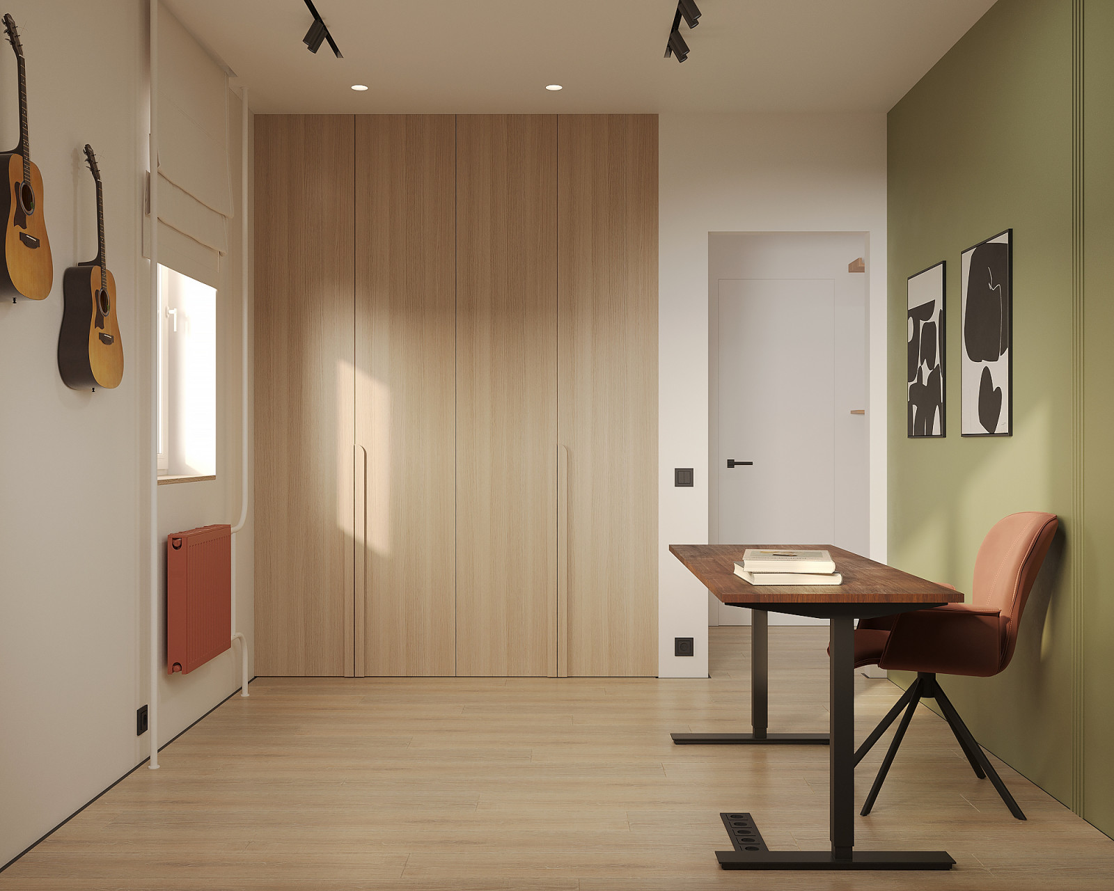 Двухкомнатная квартира для молодой девушки