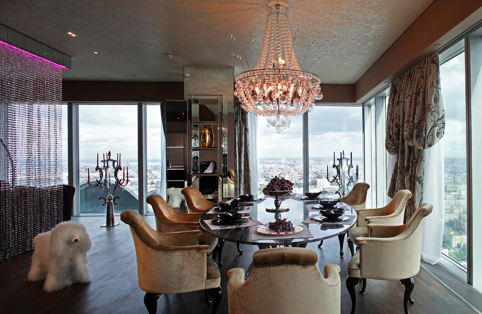 Интерьер шоу-рума в ЖК «Москва-Сити»