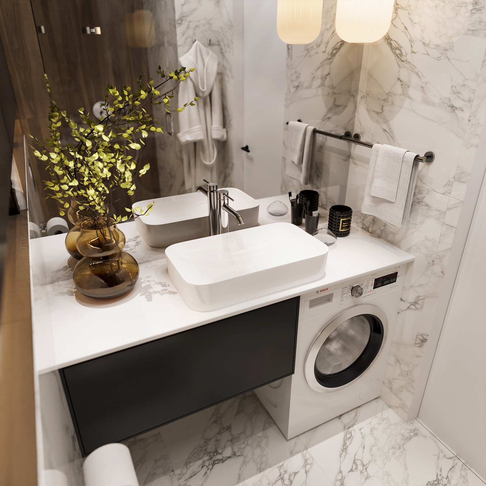 Дизайн-проект 3-комнатной квартиры 81 м2 в ЖК Onyx Deluxe