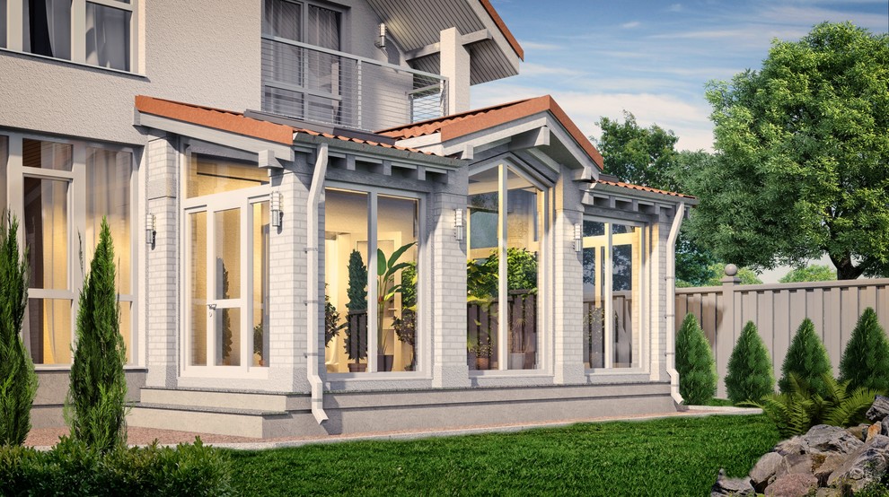 Обложка проекта: 3D-проект зимнего сада