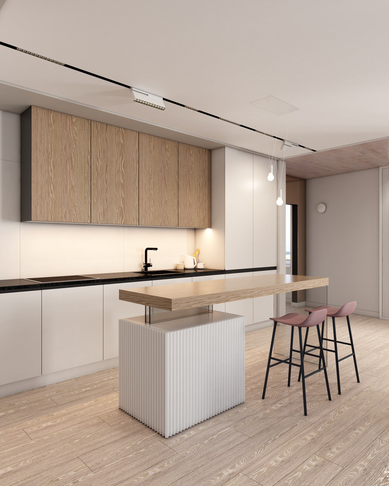 Квартира в Сканди минимализме