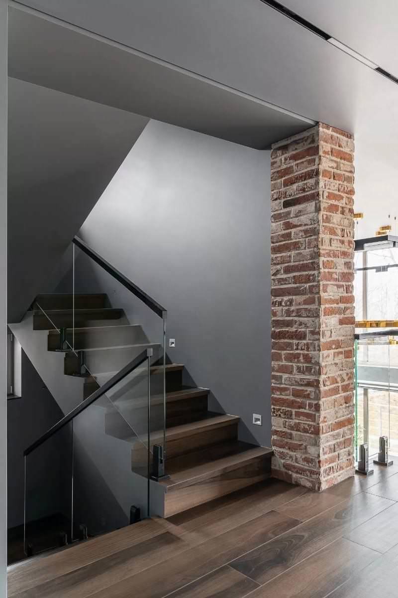 Реализованный дизайн-проект таунхауса в ЖК "На уровне"