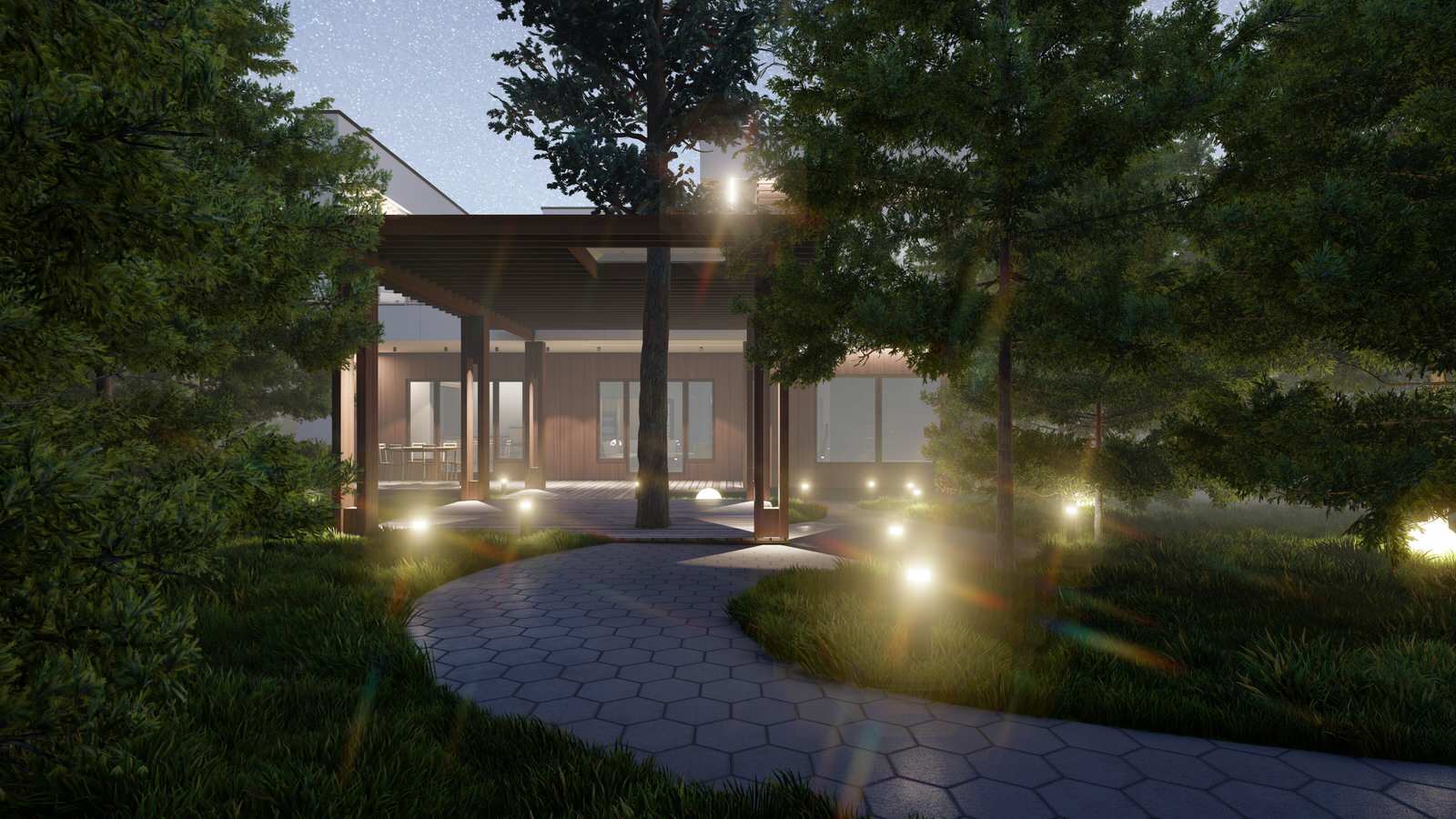 Жилой дом под Казанью. Пос. Форест Парк