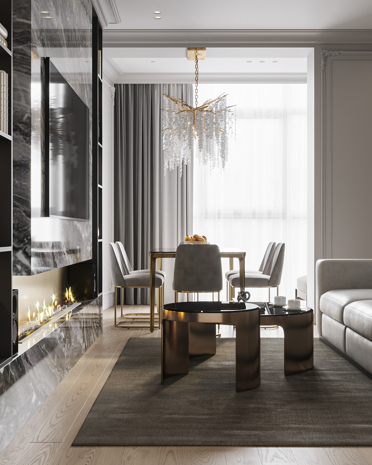 ЖК Маяк (3х комнатная квартира 98м2 г.Химки)