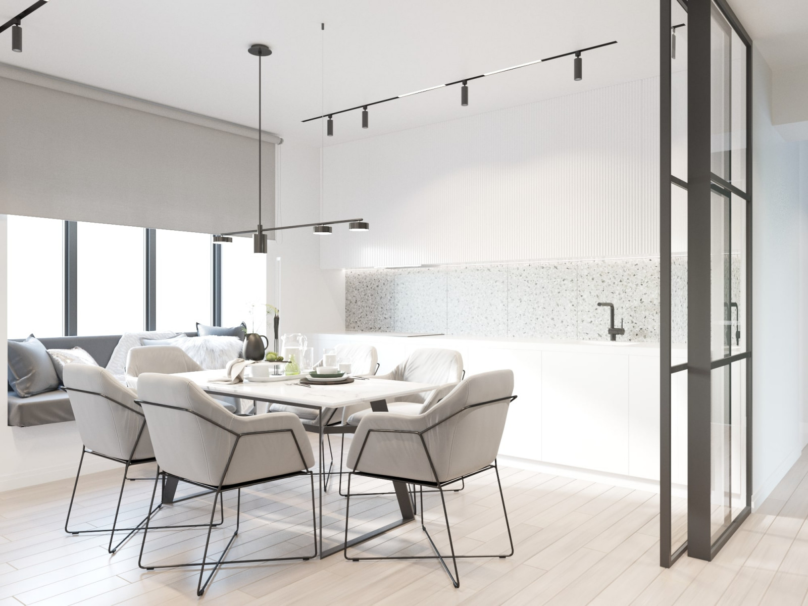 Белый, бежевый, серый...