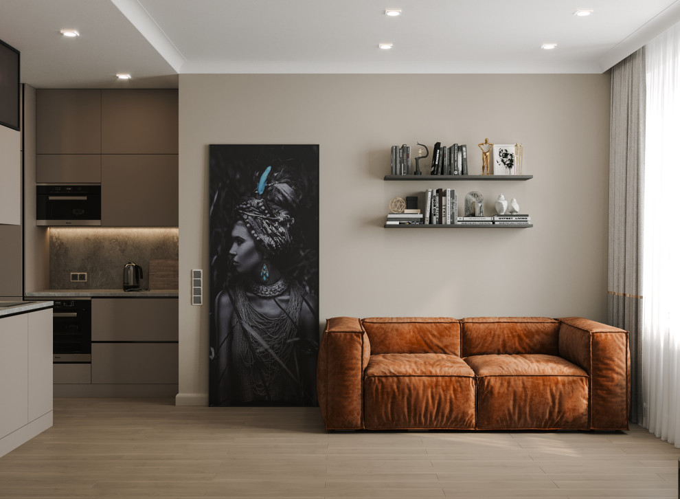 ЖК "Тополя" гостиная