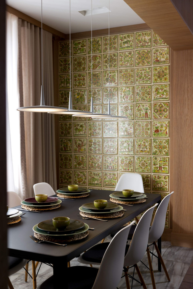 Обложка проекта: Столовая в этно-стиле