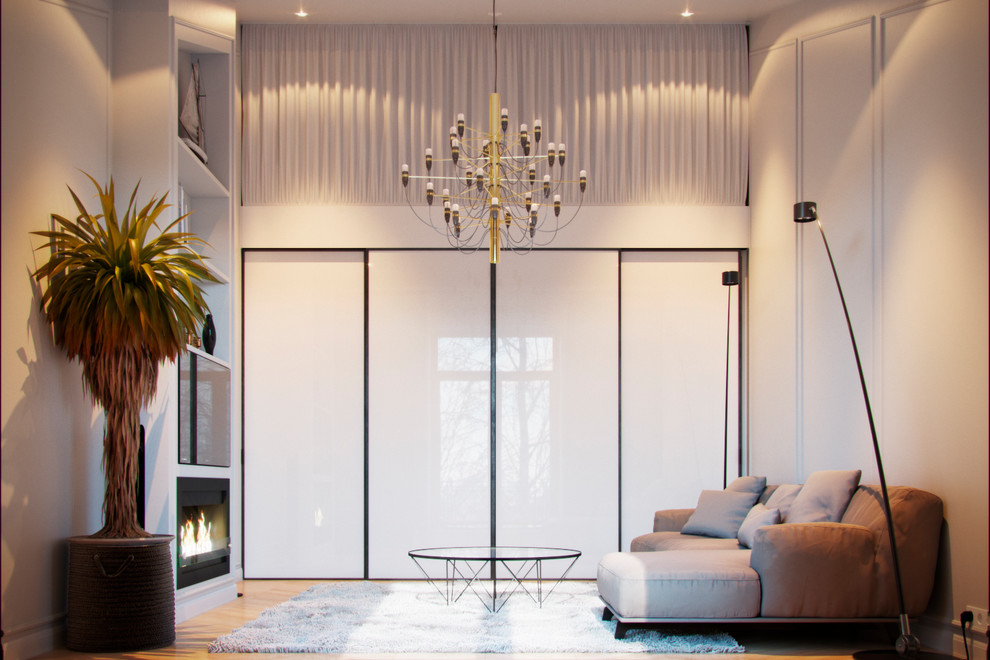 Проект интерьера мансарды «Green Green Mountain » Москва, Баррикадная