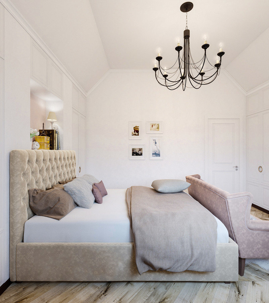 Белая спальня