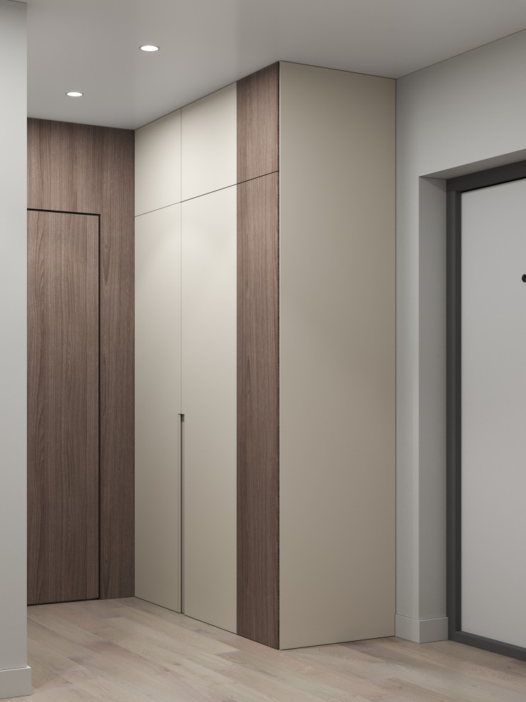 Квартира для молодой семьи с элементами сканди