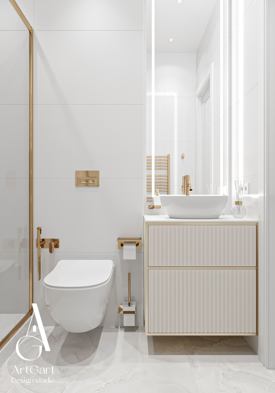 Дизайн квартиры в ЖК  Spires