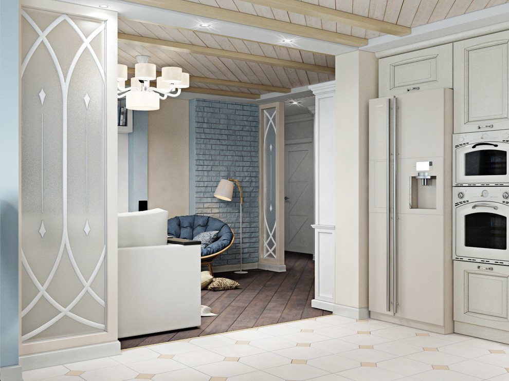 Дизайн интерьера 3к.кв. в ЖК "Мичурино-Запад" (110 м.кв.)
