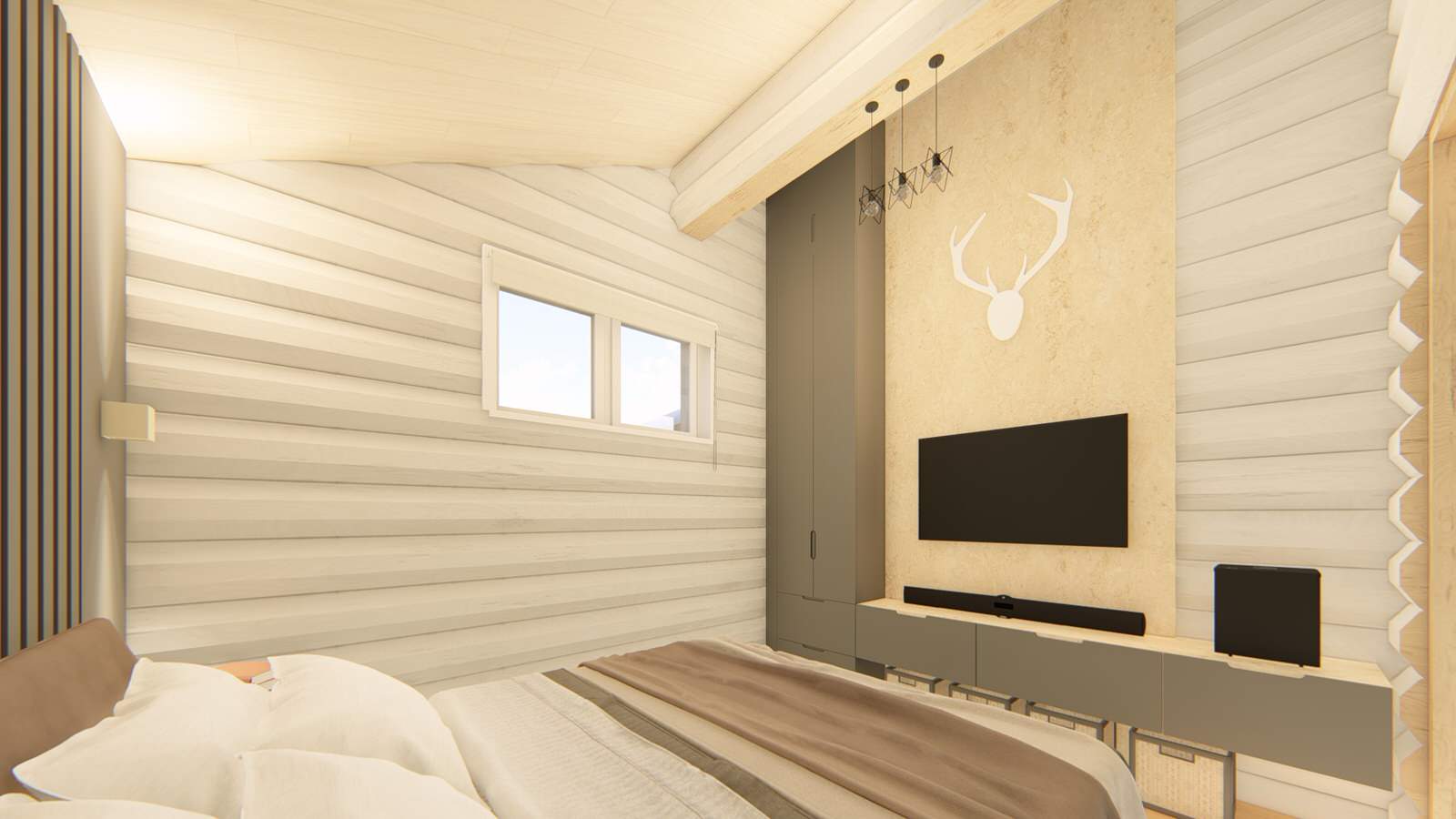 Интерьер главной спальни