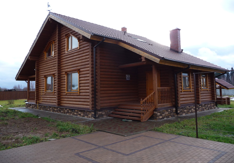 Дома из бревна и клееного бруса