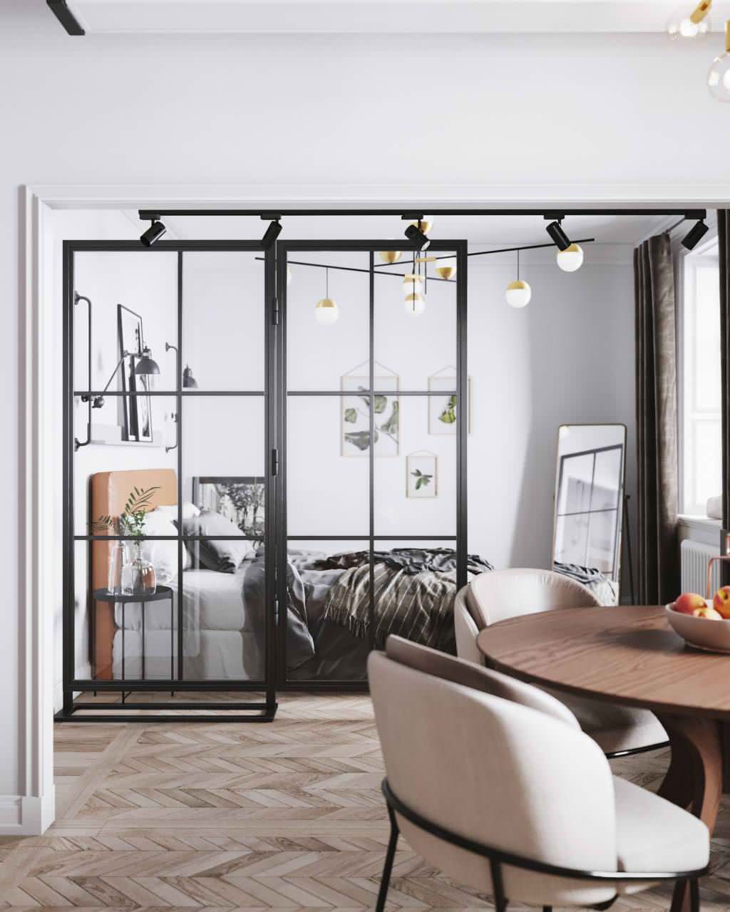 Обложка проекта: Design of a one-room Khrushchev 31 m² in Tver