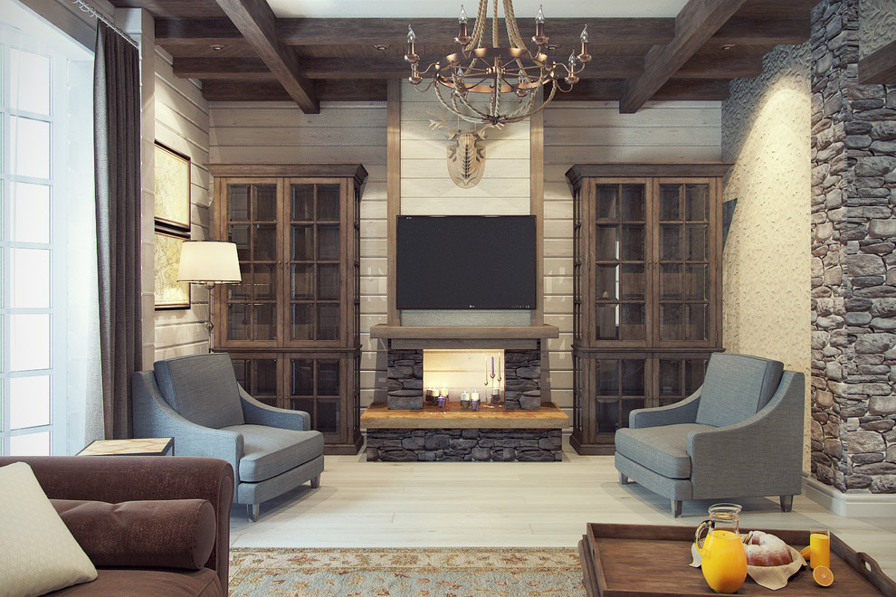 Дом в стиле кантри в коттеджном поселке "Заповедник"