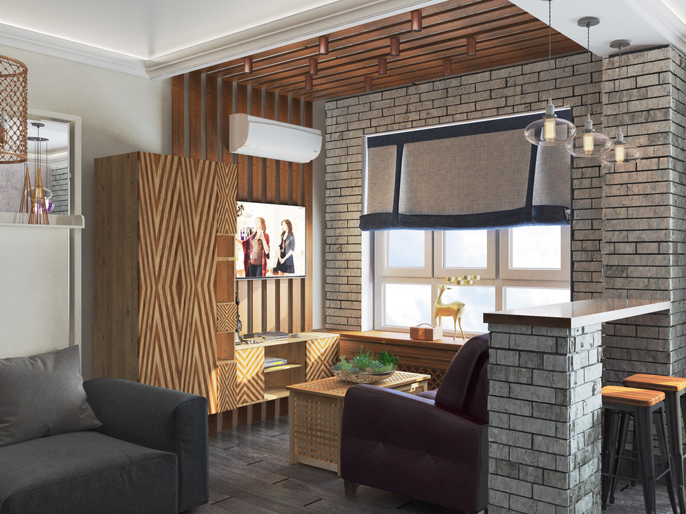 Обложка проекта: Лофт с нотками классики в ЖК Элегант