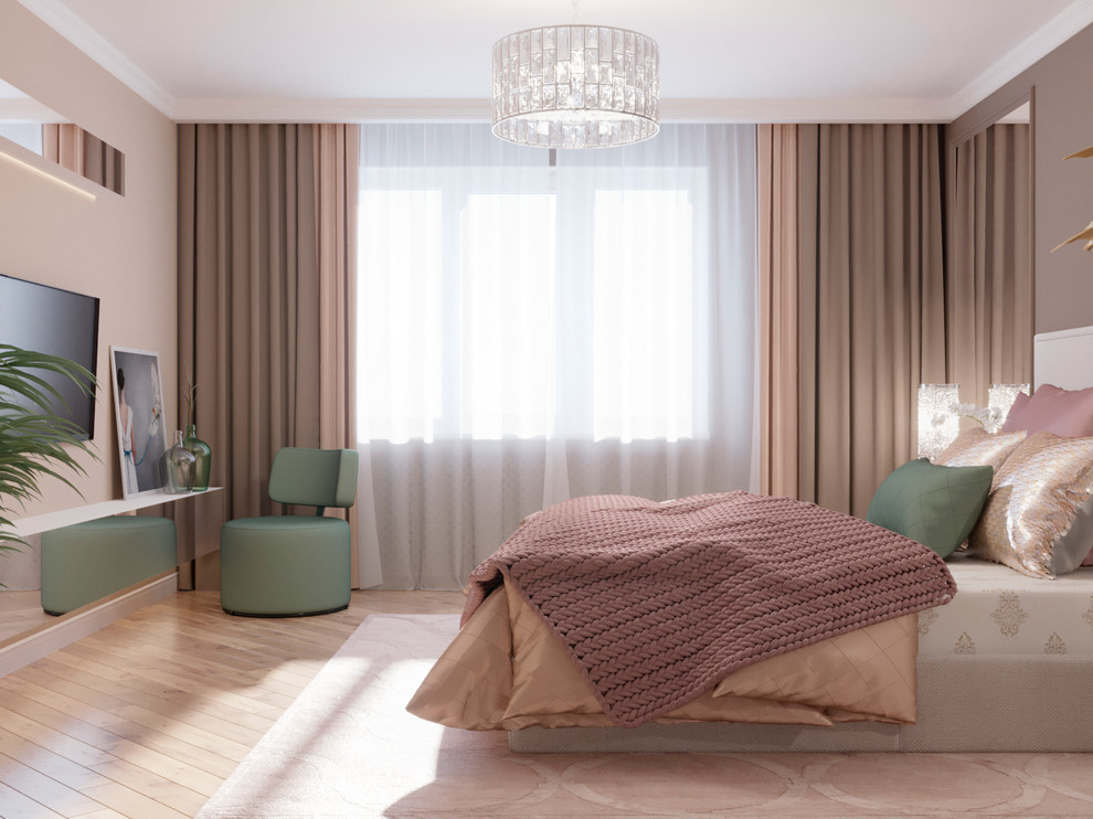 Обложка проекта: Спальня в новостройке (20кв.м)