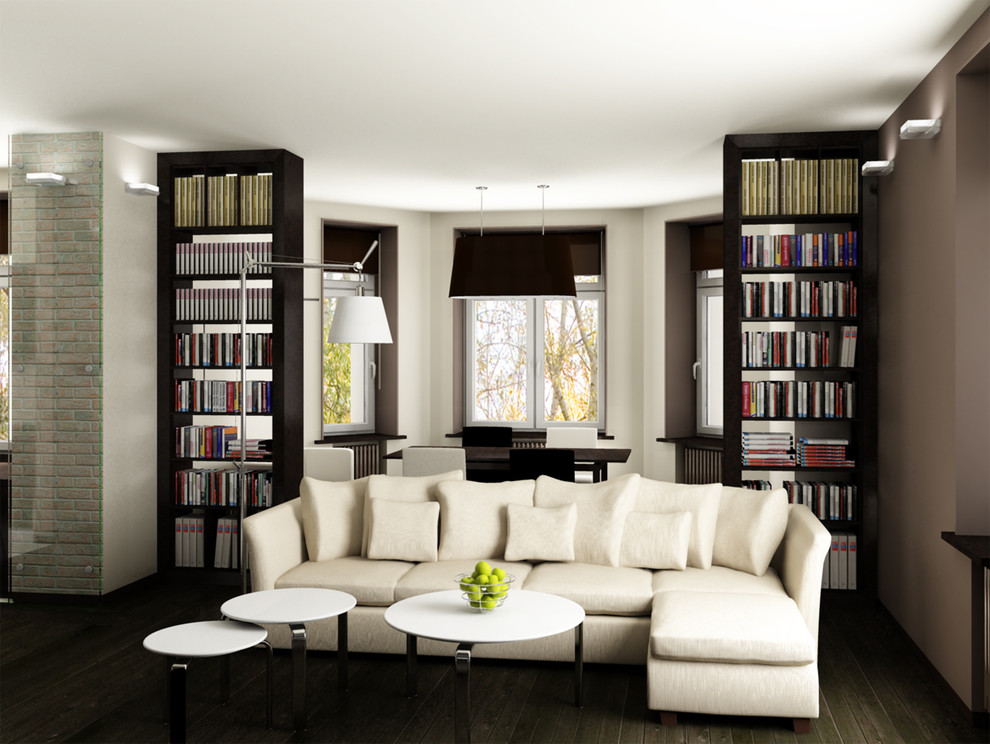 Минимализм в трехкомнатных апартаментах