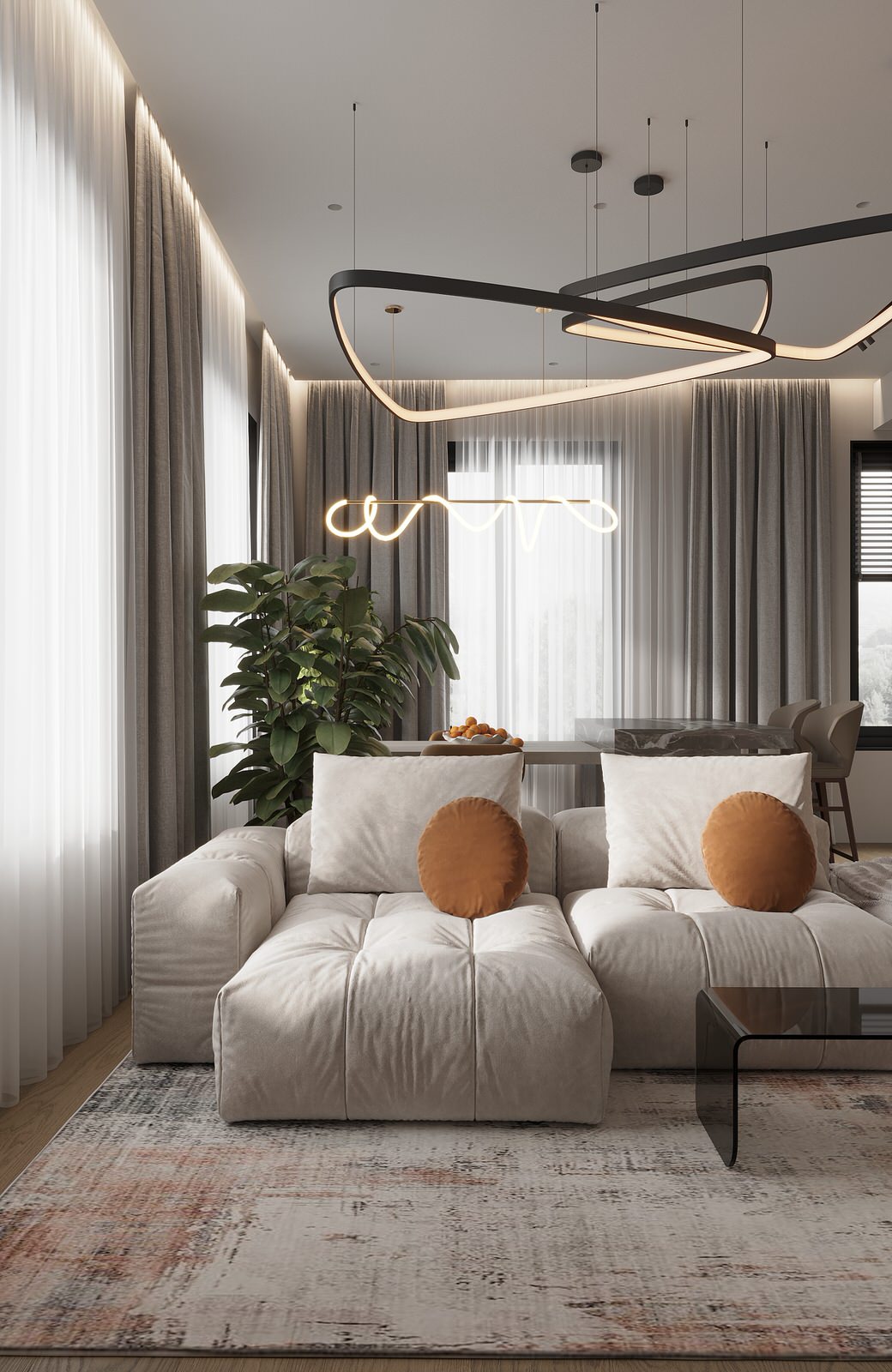 Трендовый интерьер в природных оттенках