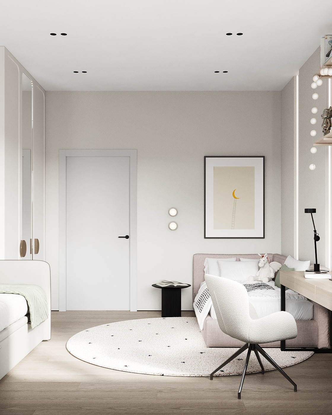 Проект интерьера для загородного дома в коттеджном поселке "Петровские озера"