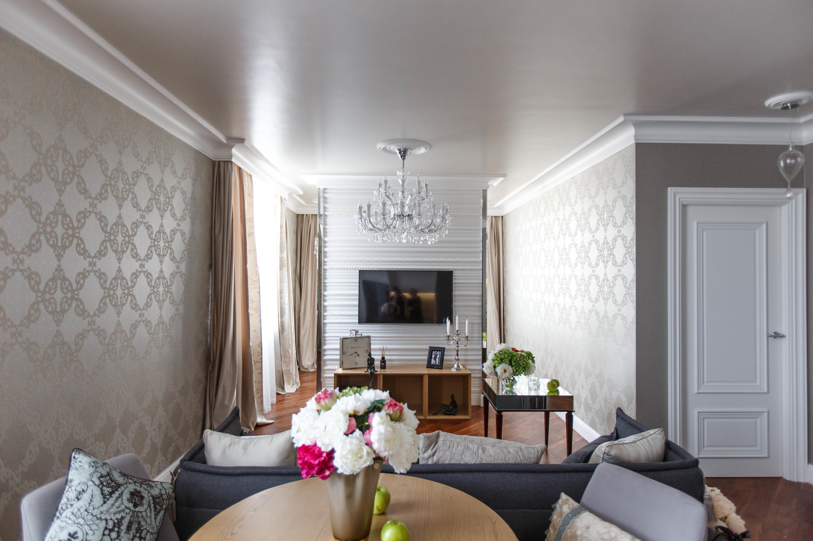 Обложка проекта: Интерьер квартиры-шкатулки