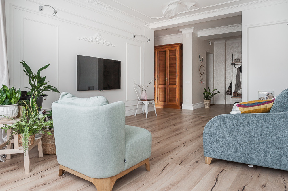 Квартиры в стиле Фьюжн. Реализация.