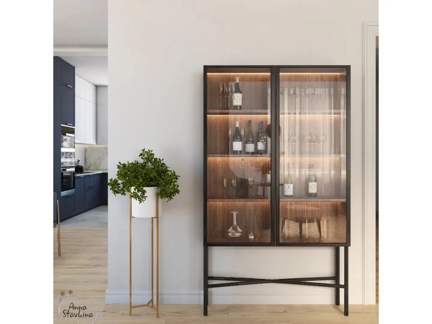 Обложка проекта: гостиная