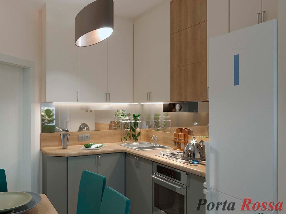 Apartment in Contemporary style (33,8 sq.m)