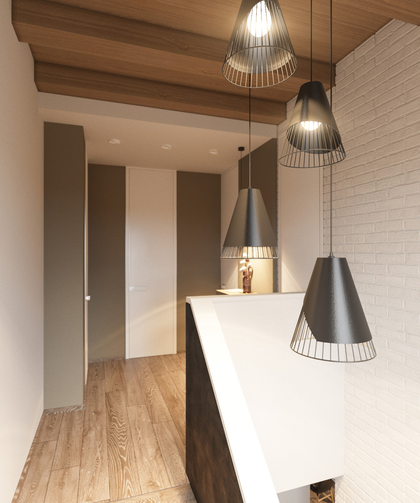 Холл в интерьере частного дома