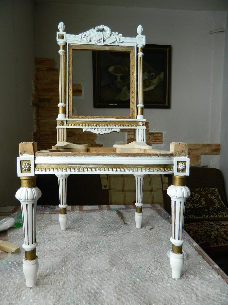 Реставрация сусальным золотом