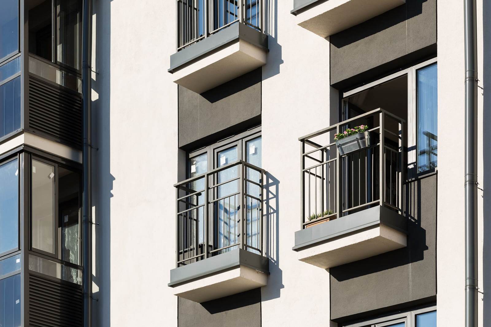 Смарти-балкон в студии ЖК "INKERI" 23,84 м2