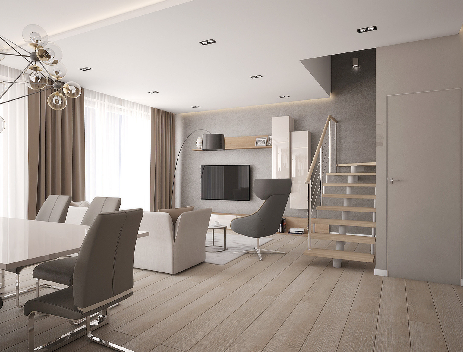 Двухуровневая квартира