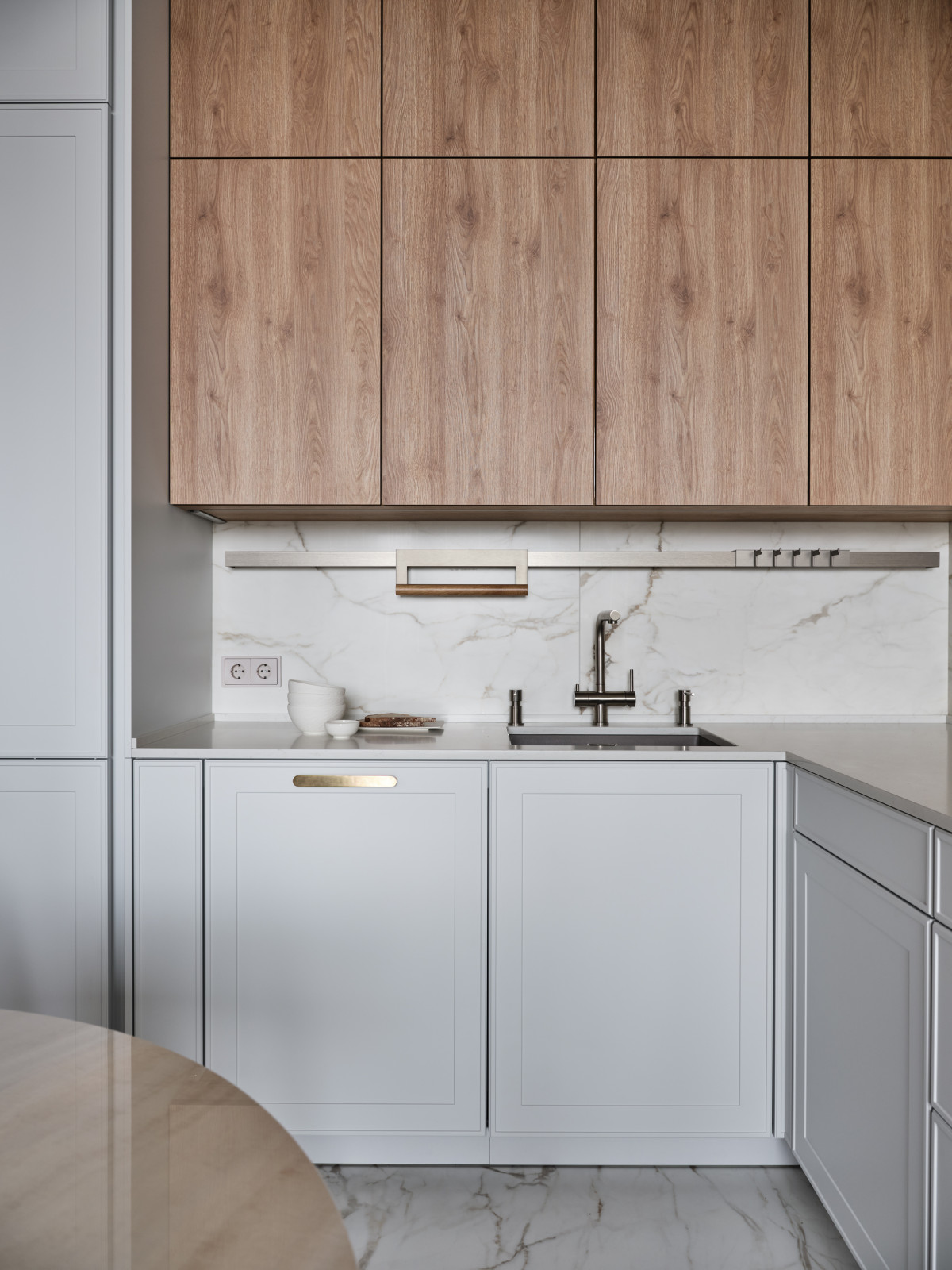 Элегантный интерьер, в котором интересна каждая деталь.