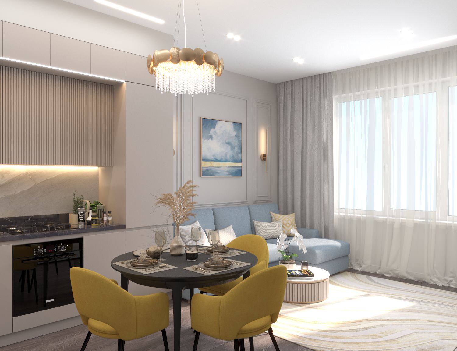 ЖК "Озерный" 60м2