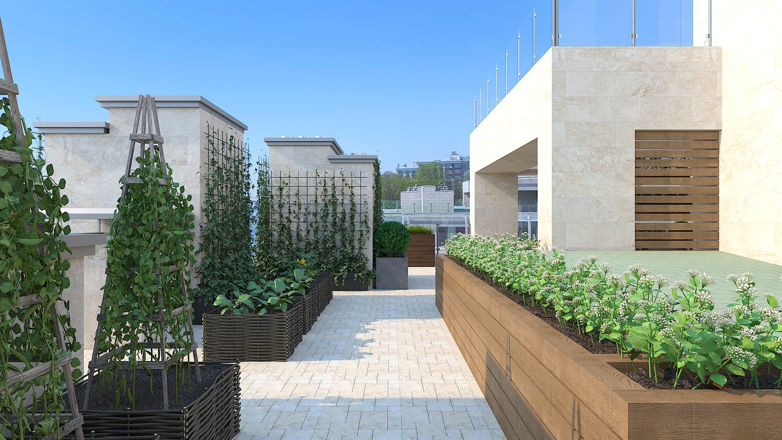 терраса в ЖК Стокгольм