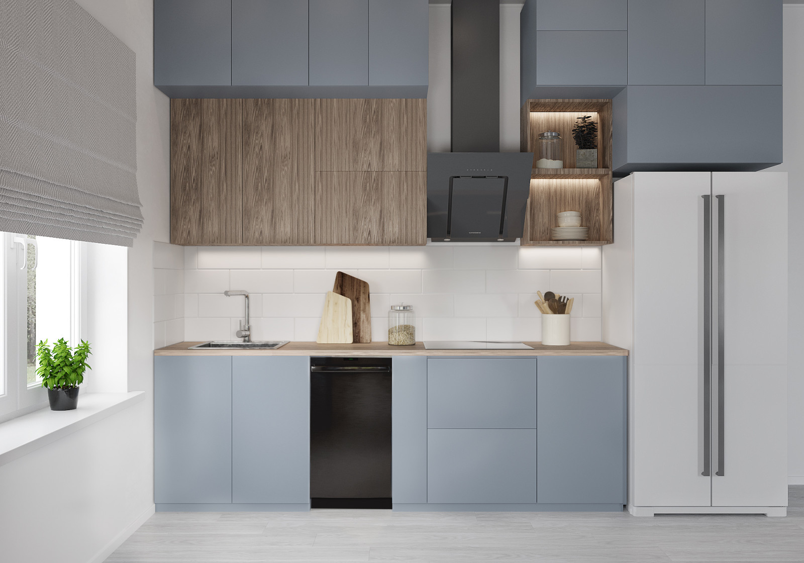 Дом с сеткой между первым этажом и вторым светом в Якутске.