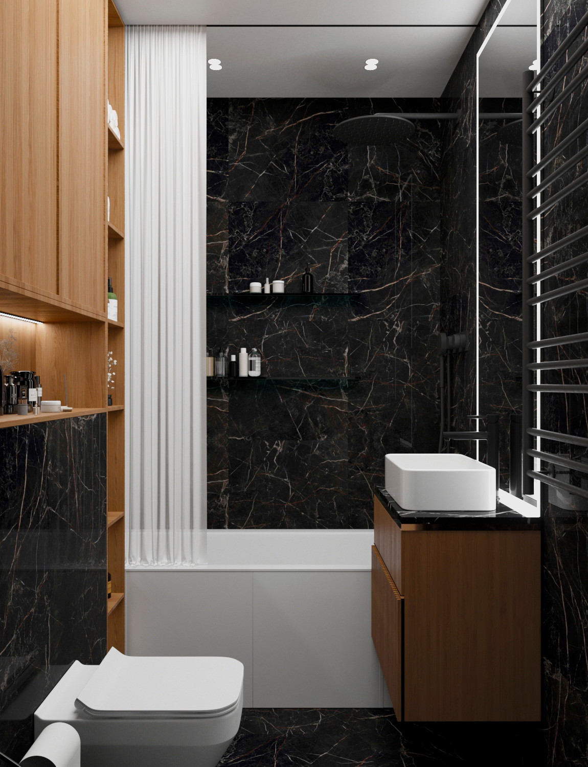 Обложка проекта: Дизайн-проект ванной